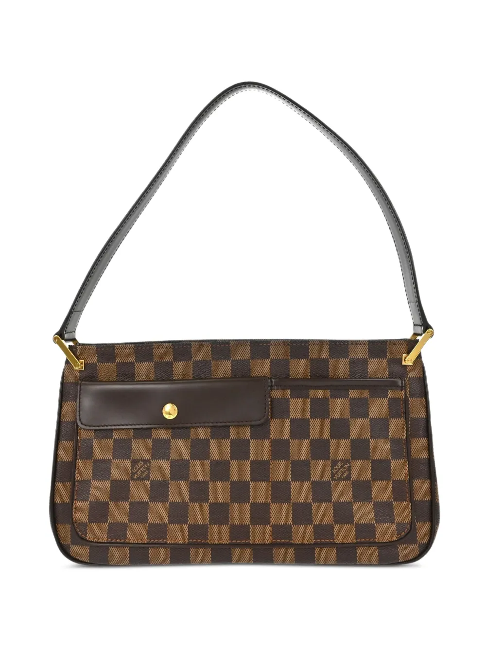 Louis Vuitton Pre-Owned Damier Ebene Aubagne shoulder bag - Marrone