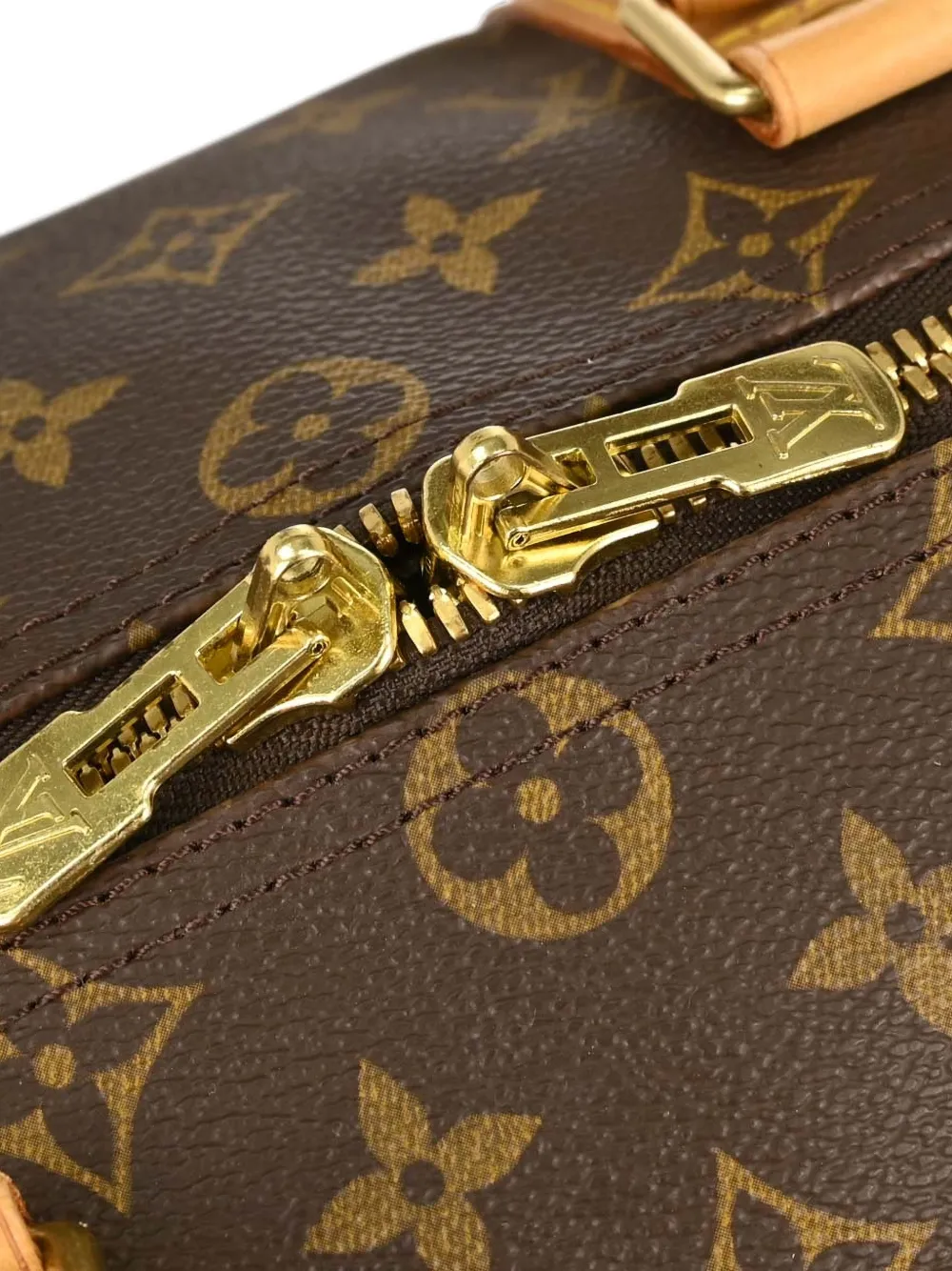 Louis Vuitton Pre-Owned 45 Keepall reistas Bruin