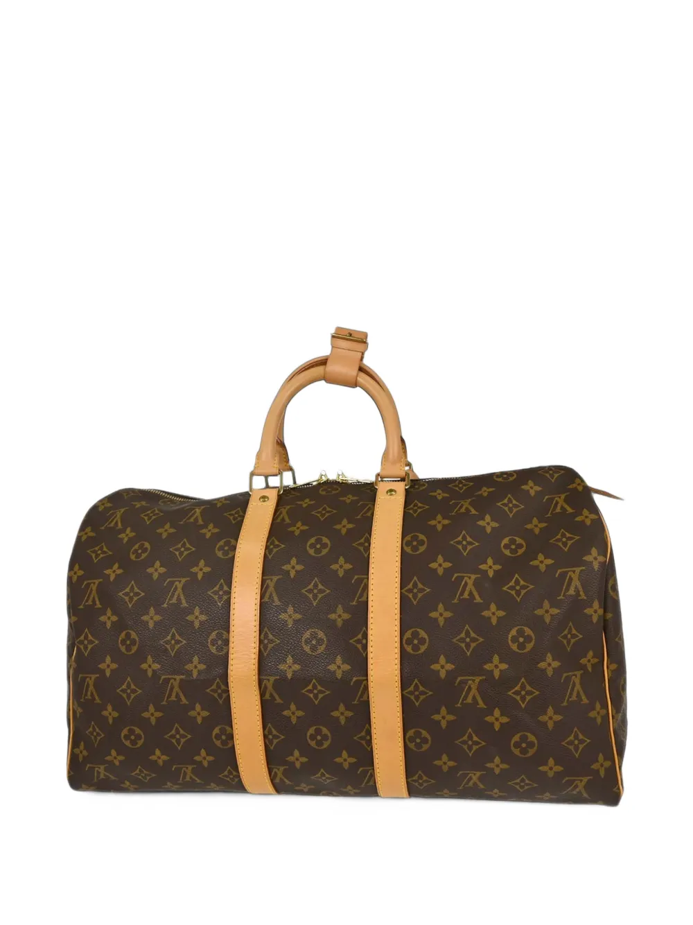Louis Vuitton Pre-Owned 45 Keepall reistas Bruin