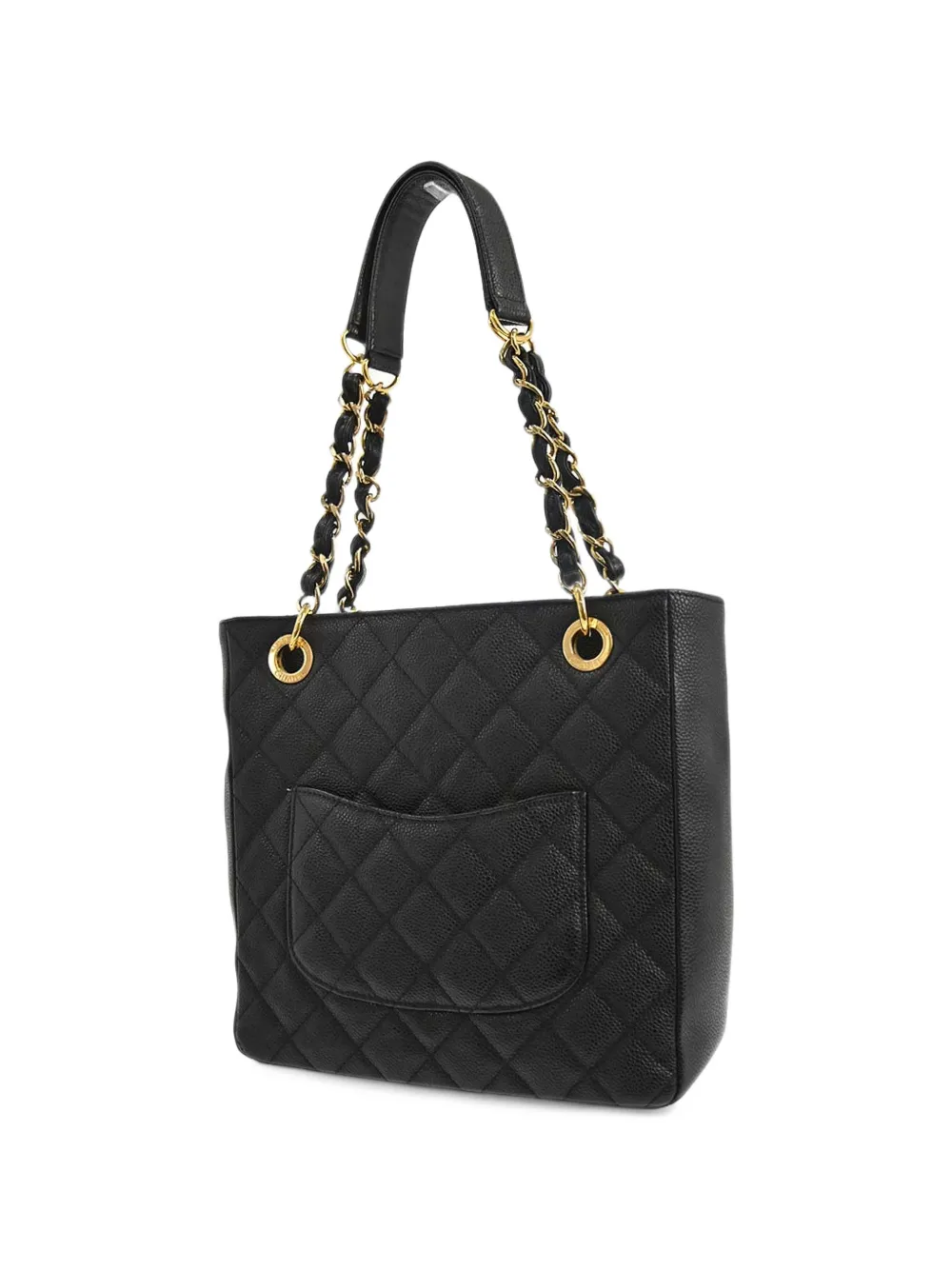 CHANEL Pre-Owned 2010-2011 Petite Shopping Tote shoulder bag - Nero