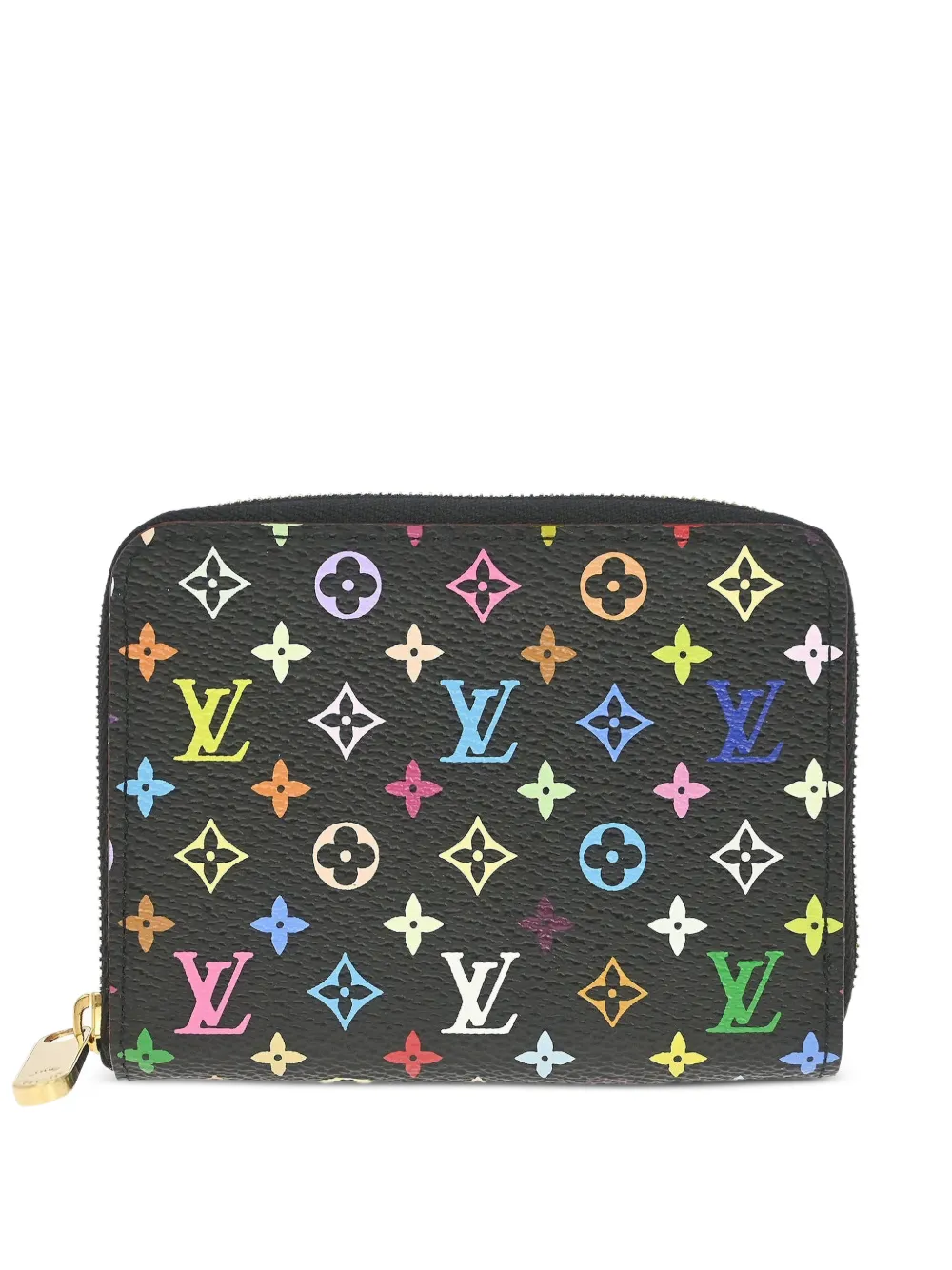 Louis Vuitton Pre-Owned 2012 Zippy Monogram Multicolor wallet - Nero