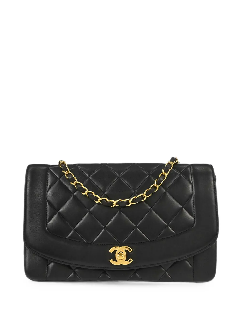 CHANEL Pre-Owned 1991-1994 medium Diana shoulder bag - Schwarz