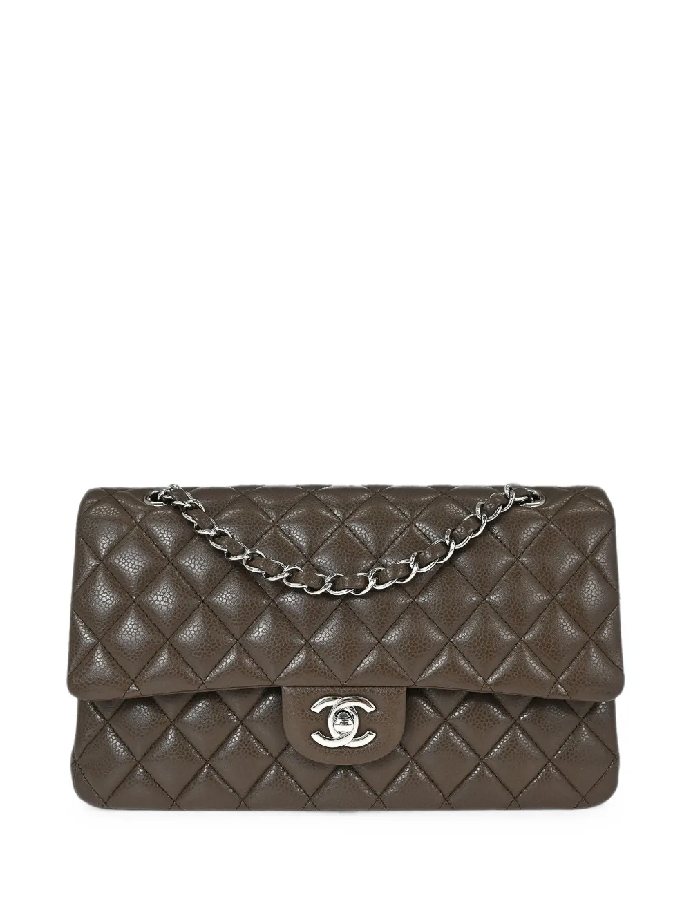 CHANEL Pre-Owned 2012 medium Classic Double Flap shoulder bag - Marrone
