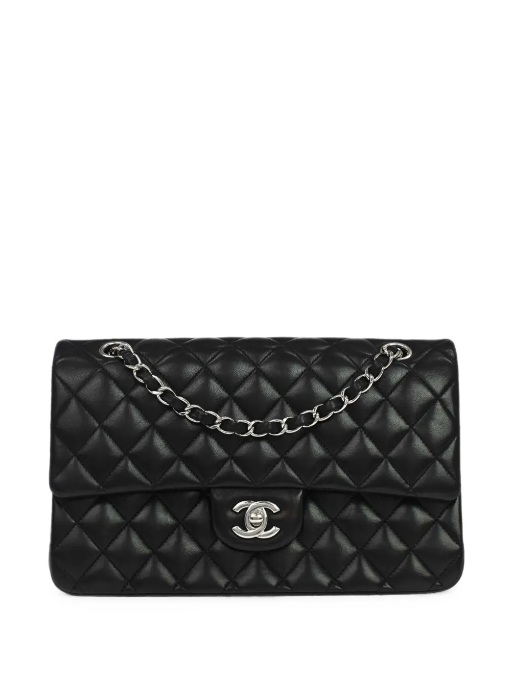 CHANEL Pre-Owned 2009-2010 medium Double Flap shoulder bag - Nero