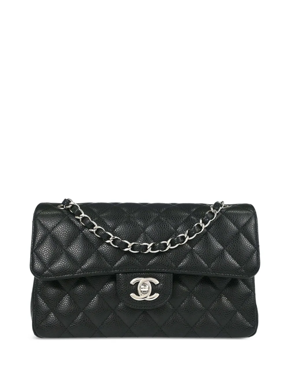 CHANEL Pre-Owned 2018 Classic Double Flap quilted shoulder bag - Black