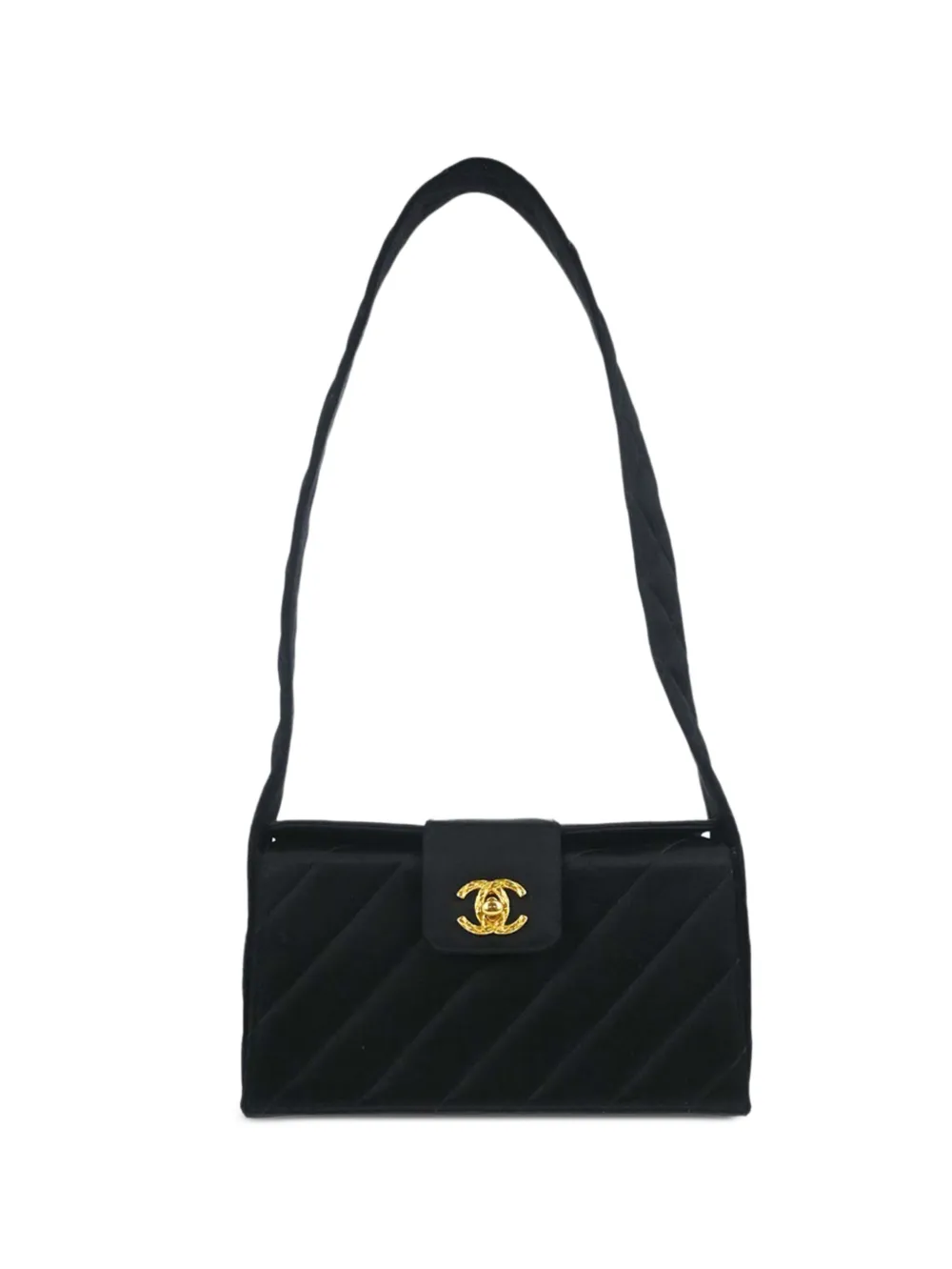 CHANEL Pre-Owned 1991-1994 CC turn-lock shoulder bag - Nero