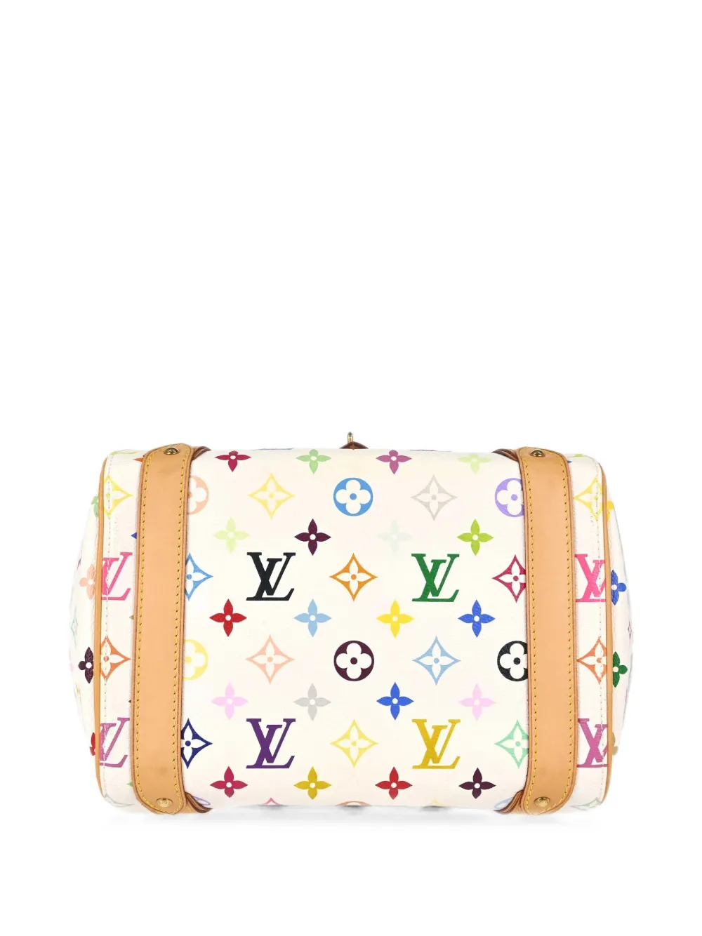 Louis Vuitton Pre-Owned Priscilla veelkleurige shopper met monogram Wit