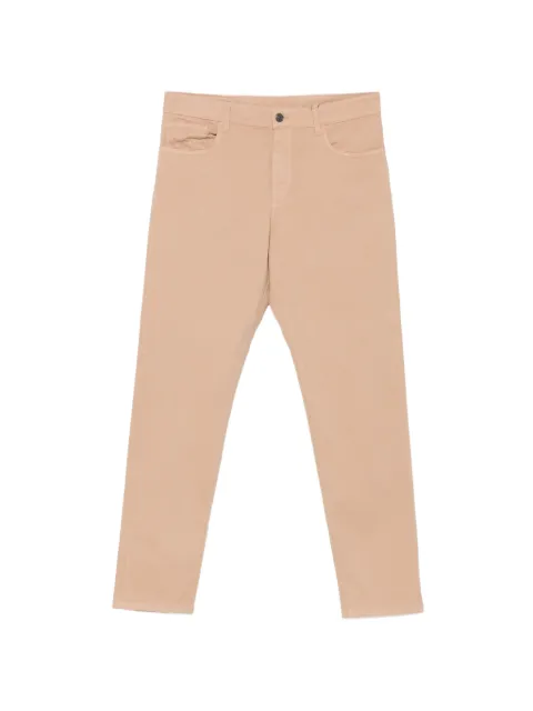 Canali straight-leg five-pocket trousers