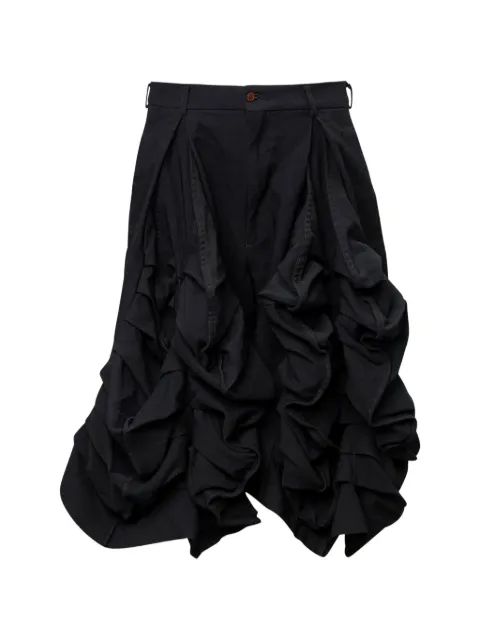 Comme des Garçons Homme Plus ruffled shorts