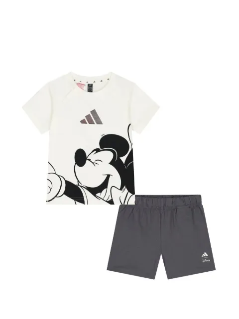 adidas Kids Mickey Mouse graphic-print tracksuit set