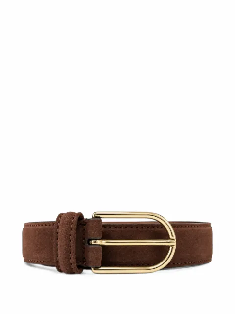 Anderson's suede buckle belt
