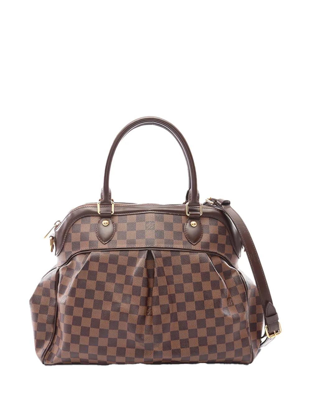 Louis Vuitton Pre-Owned 2018 Damier Ebene Trevi GM satchel - Marrone