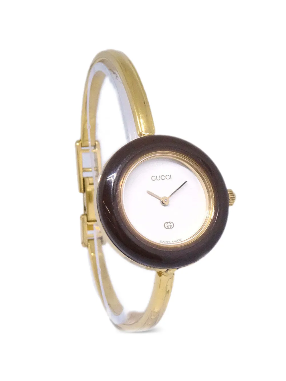 Gucci Pre-Owned 11/12 Change Bezel 26mm watch - Bianco