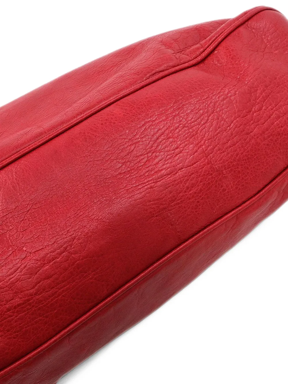 Balenciaga Pre-Owned Lamsleren shopper Rood