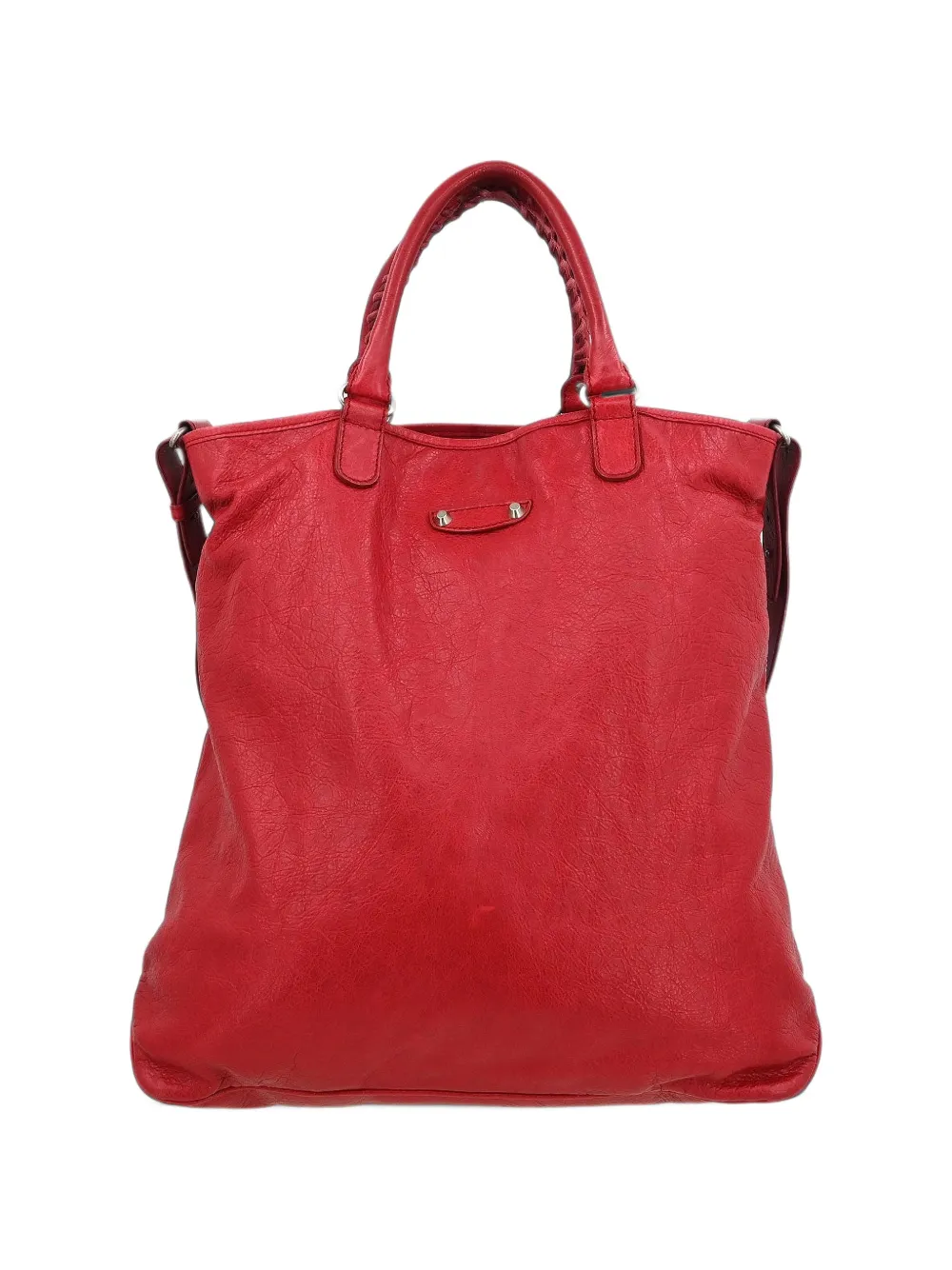 Balenciaga Pre-Owned lambskin tote bag - Rot