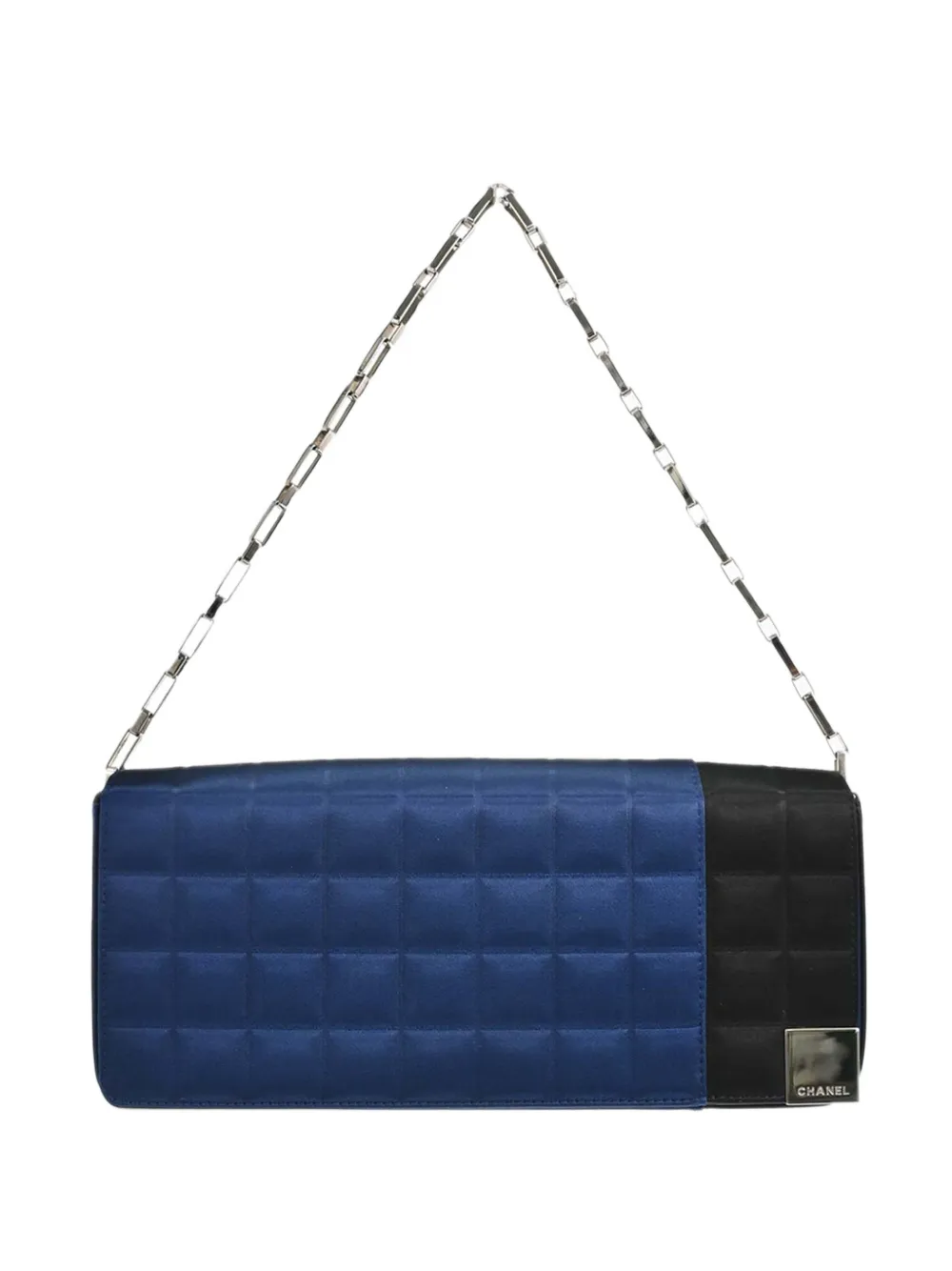 CHANEL Pre-Owned 2002-2003 Choco Bar tote bag - Blu