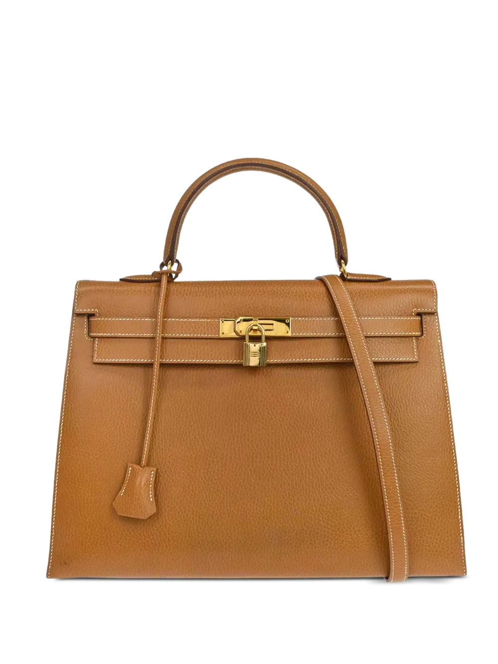 Hermès Pre-Owned Kelly 35 Sellier handbag - Braun