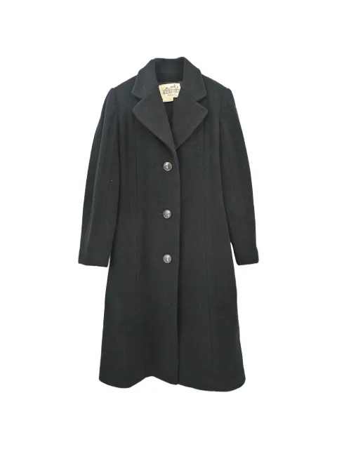 Hermès Pre-Owned single-breasted coat