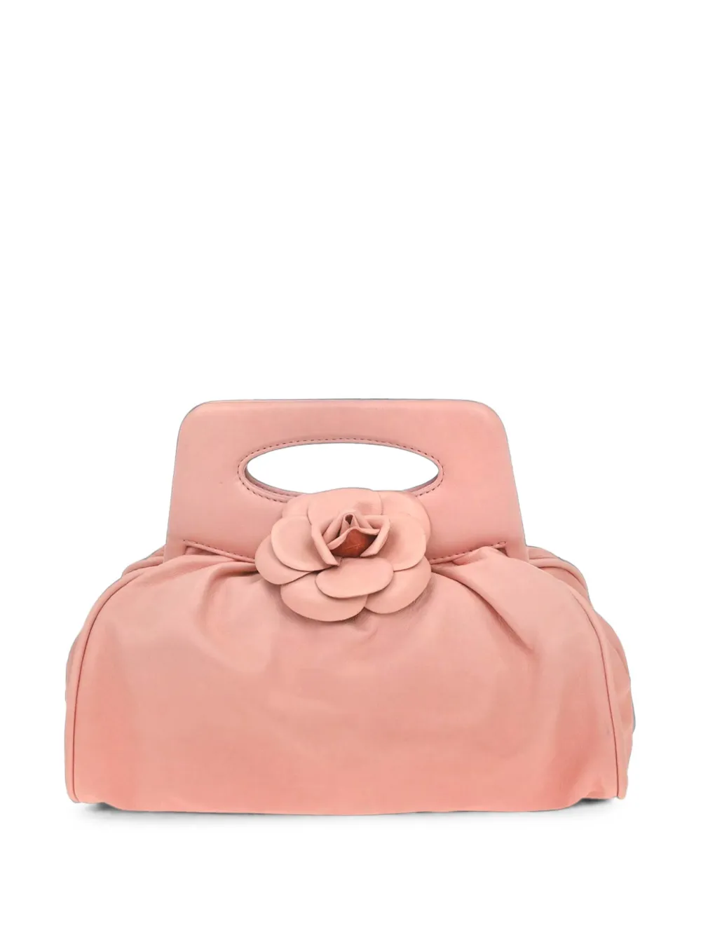 CHANEL Pre-Owned 2003-2004 Camellia lambskin tote bag - Rose