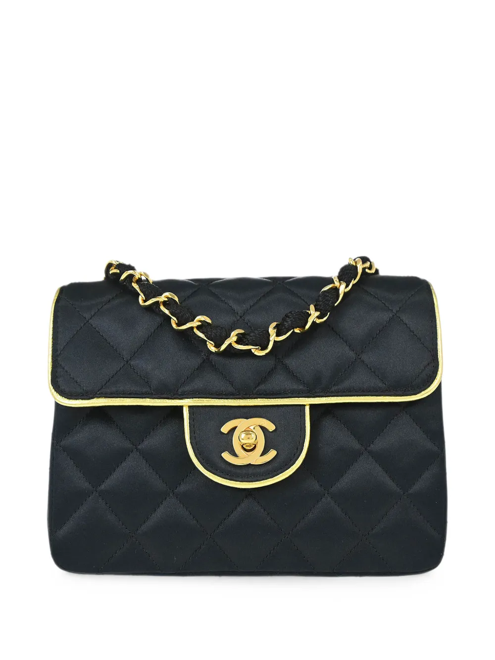 CHANEL Pre-Owned 1989-1991 mini Square Flap shoulder bag - Nero