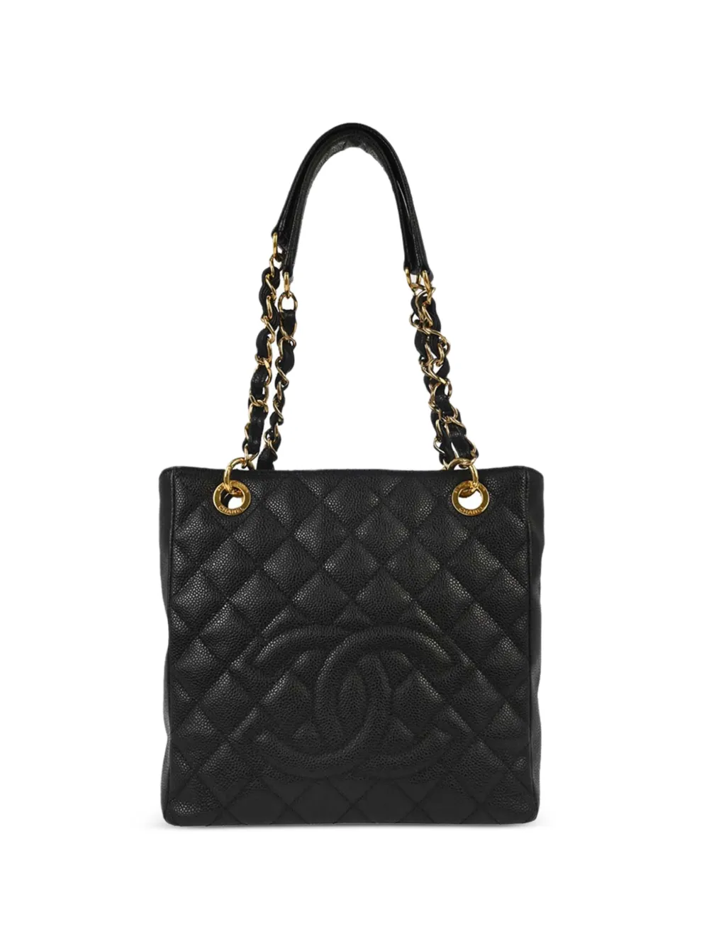 CHANEL Pre-Owned 2010-2011 Petite Shopping tote bag - Black