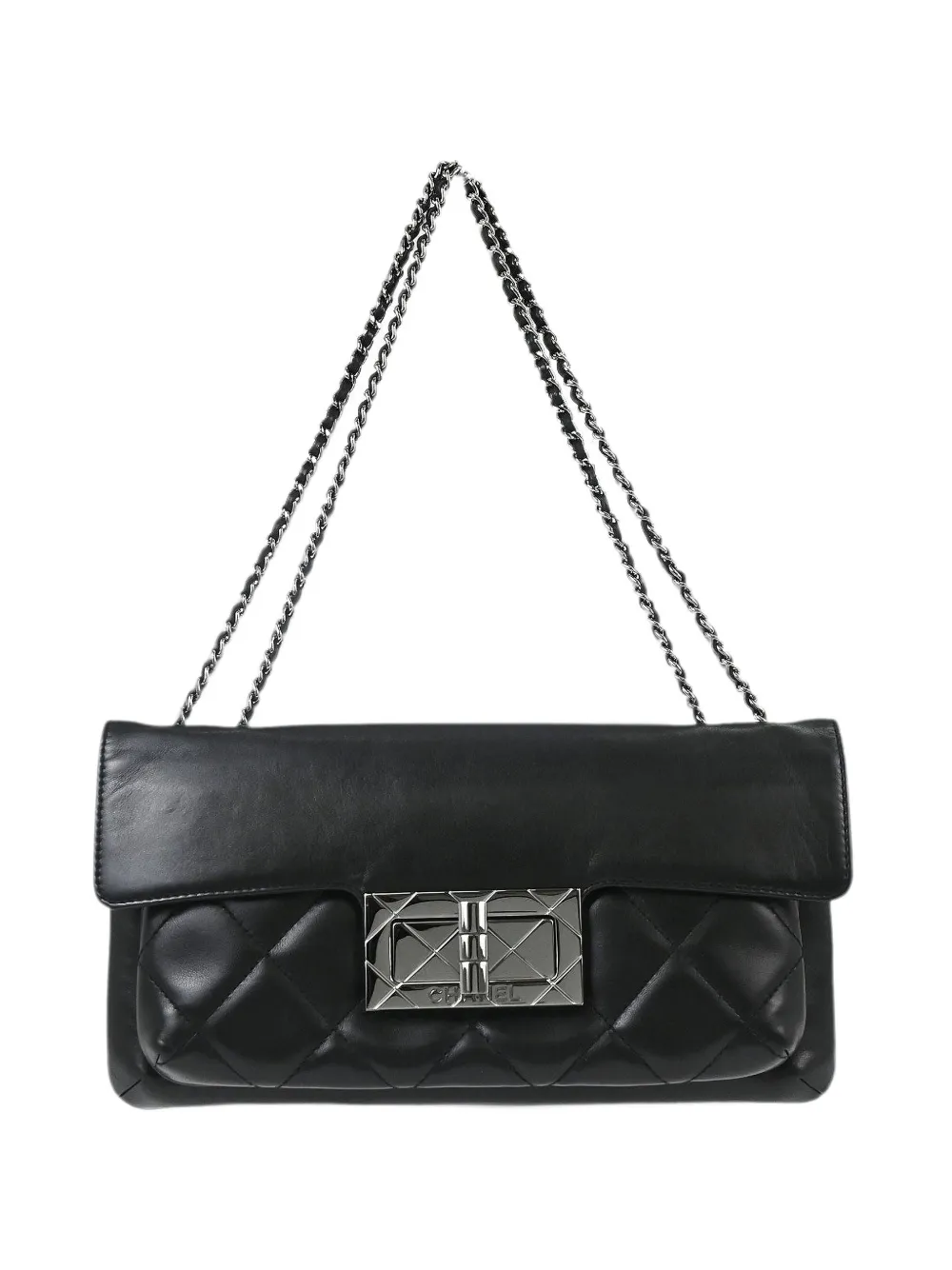 CHANEL Pre-Owned 2004-2005 Mademoiselle Lock shoulder bag - Nero