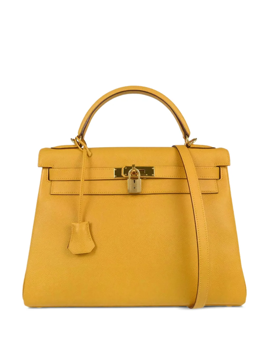 Hermès Pre-Owned Kelly 32 Retourne handbag - Gelb