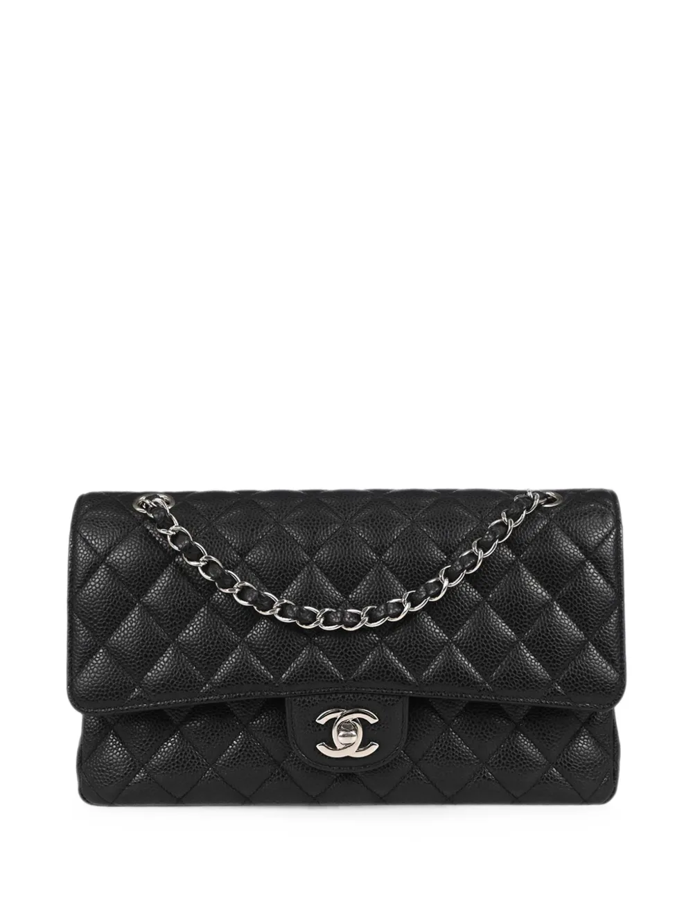 CHANEL Pre-Owned 2019 Classic double-flap shoulder bag - Nero