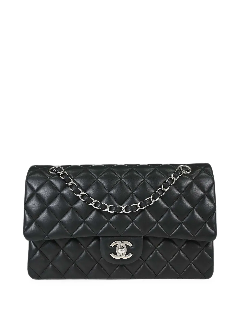 CHANEL Pre-Owned 2014 quilted Classic Double Flap shoulder bag - Black