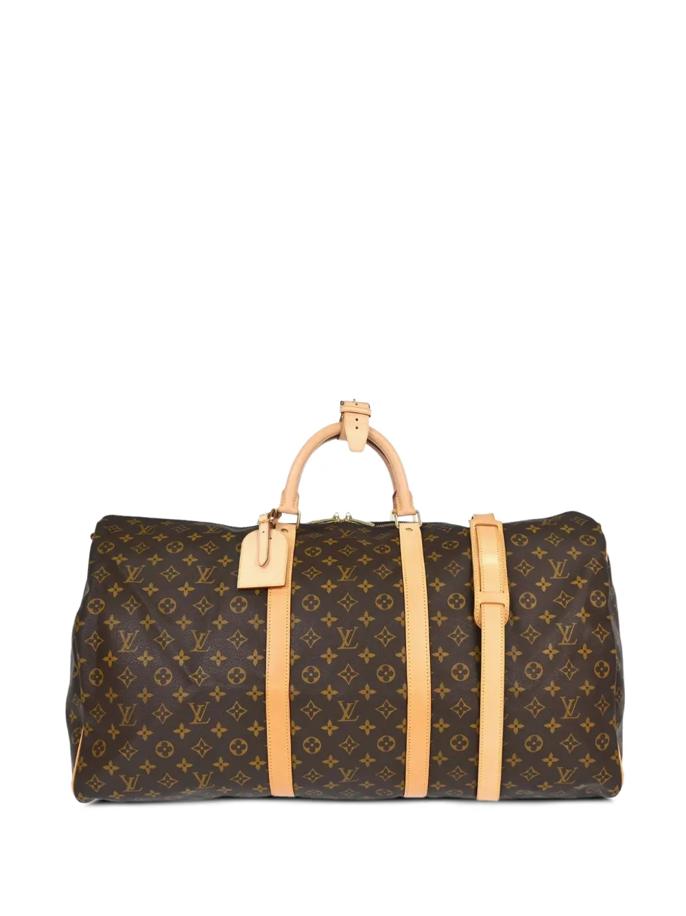 Louis Vuitton Pre-Owned Keepall Bandoulière 60 Monogram duffle bag - Marrone