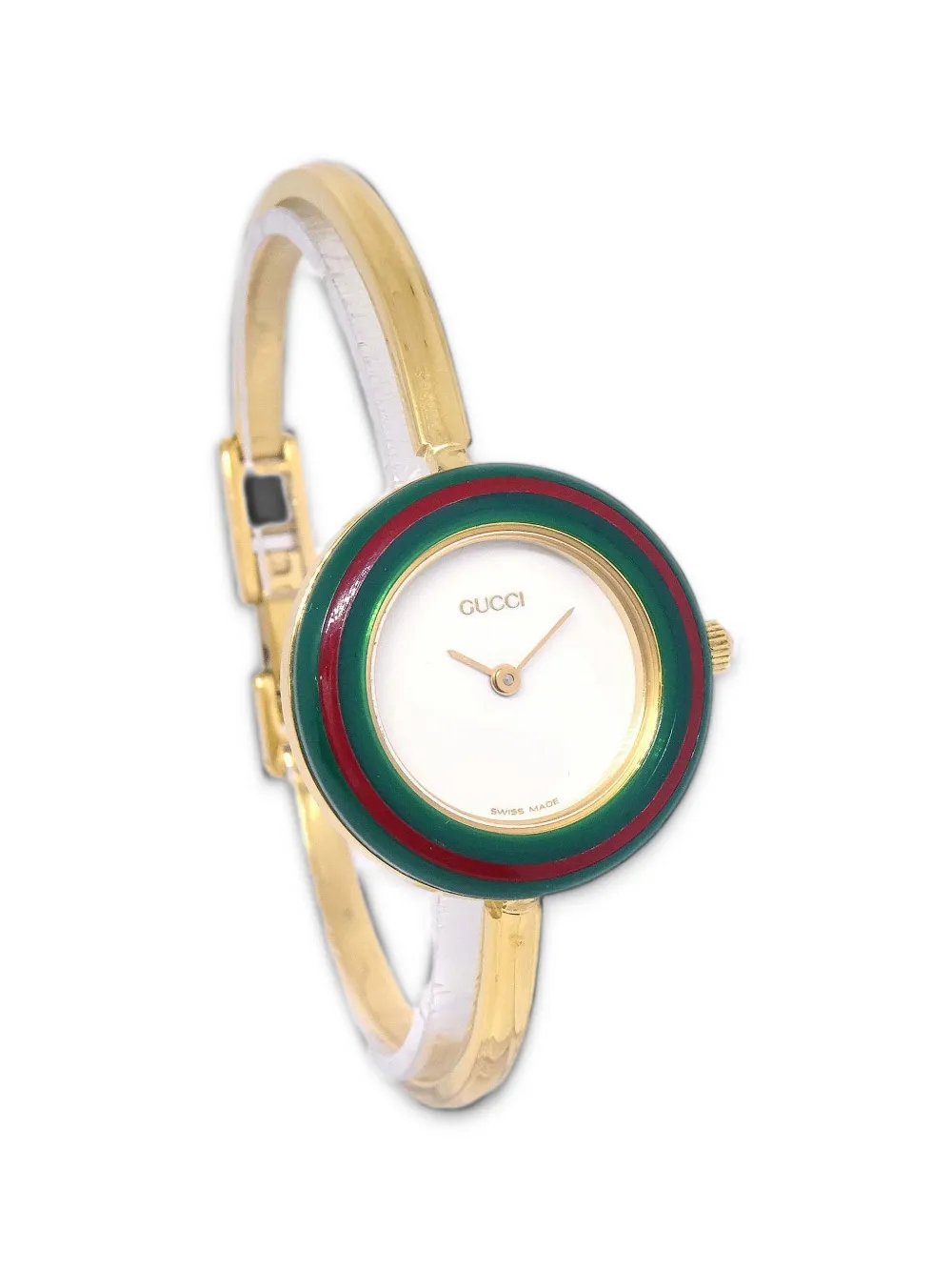 Gucci Pre-Owned change-bezel 25mm watch - Bianco