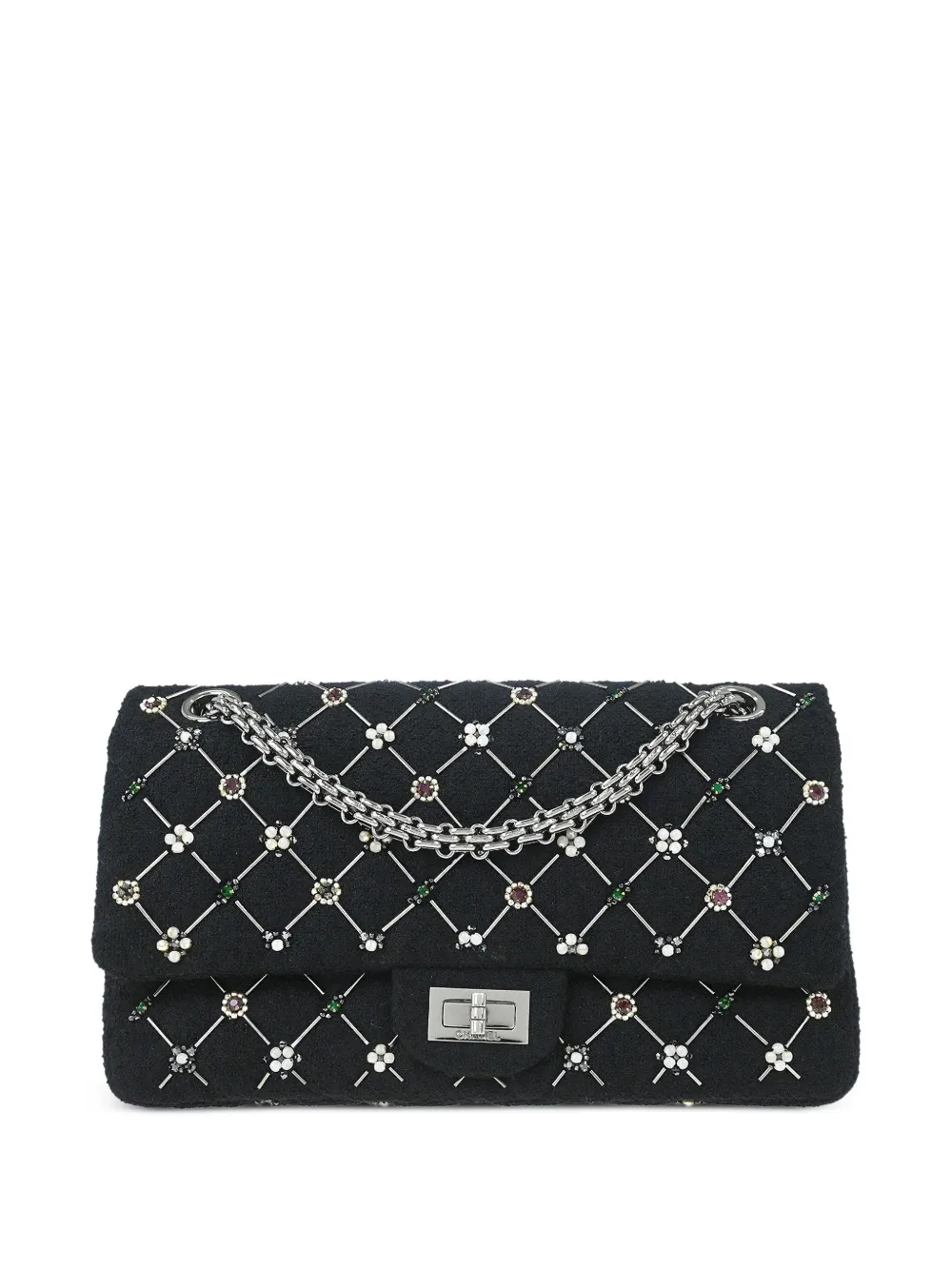 CHANEL Pre-Owned 2008-2009 medium shoulder bag - Black