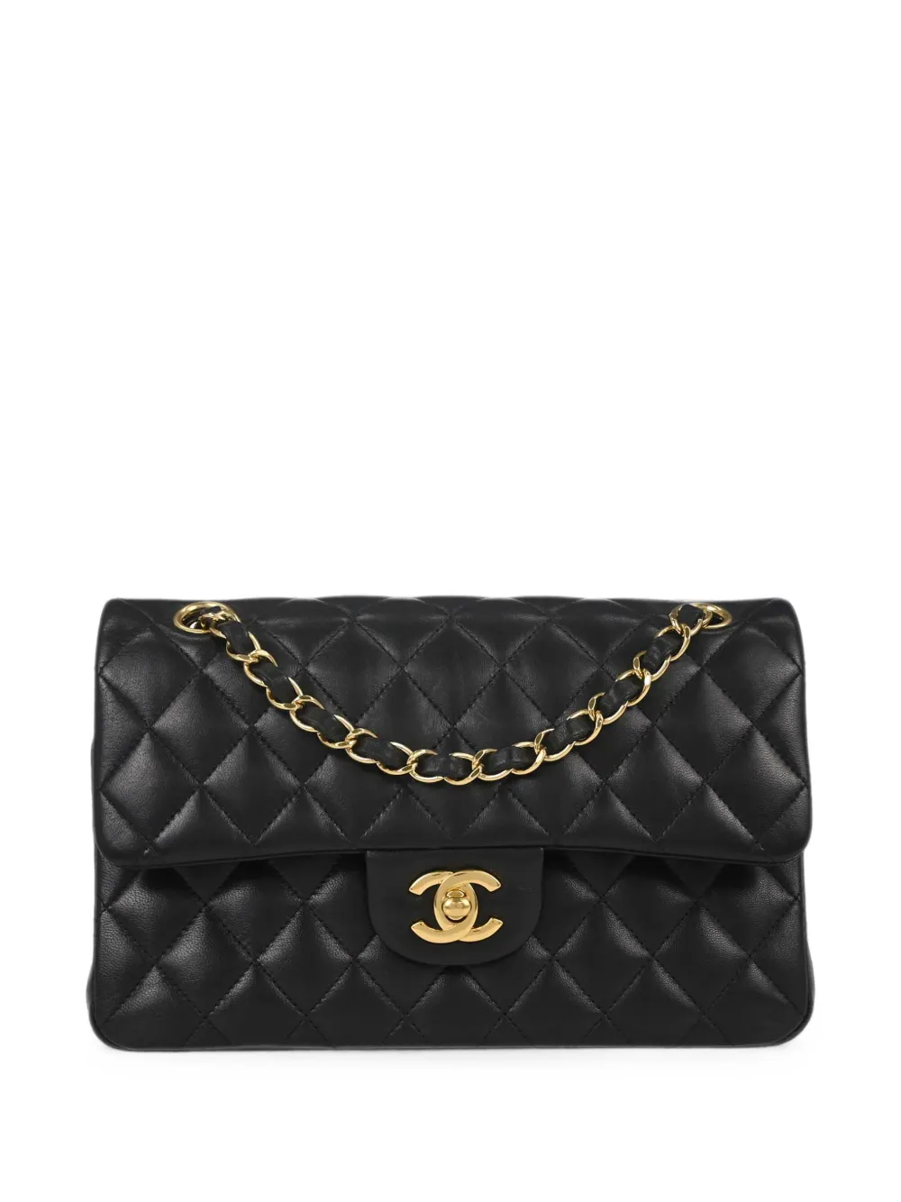 CHANEL Pre-Owned 2019 Classic Double Flap quilted shoulder bag - Nero