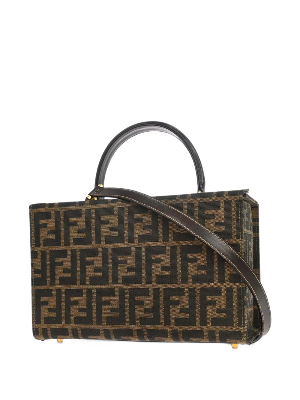 Fendi Pre-Owned Zucca tote bag - Marron Fendi Pre-Owned Zucca tote bag - Marron