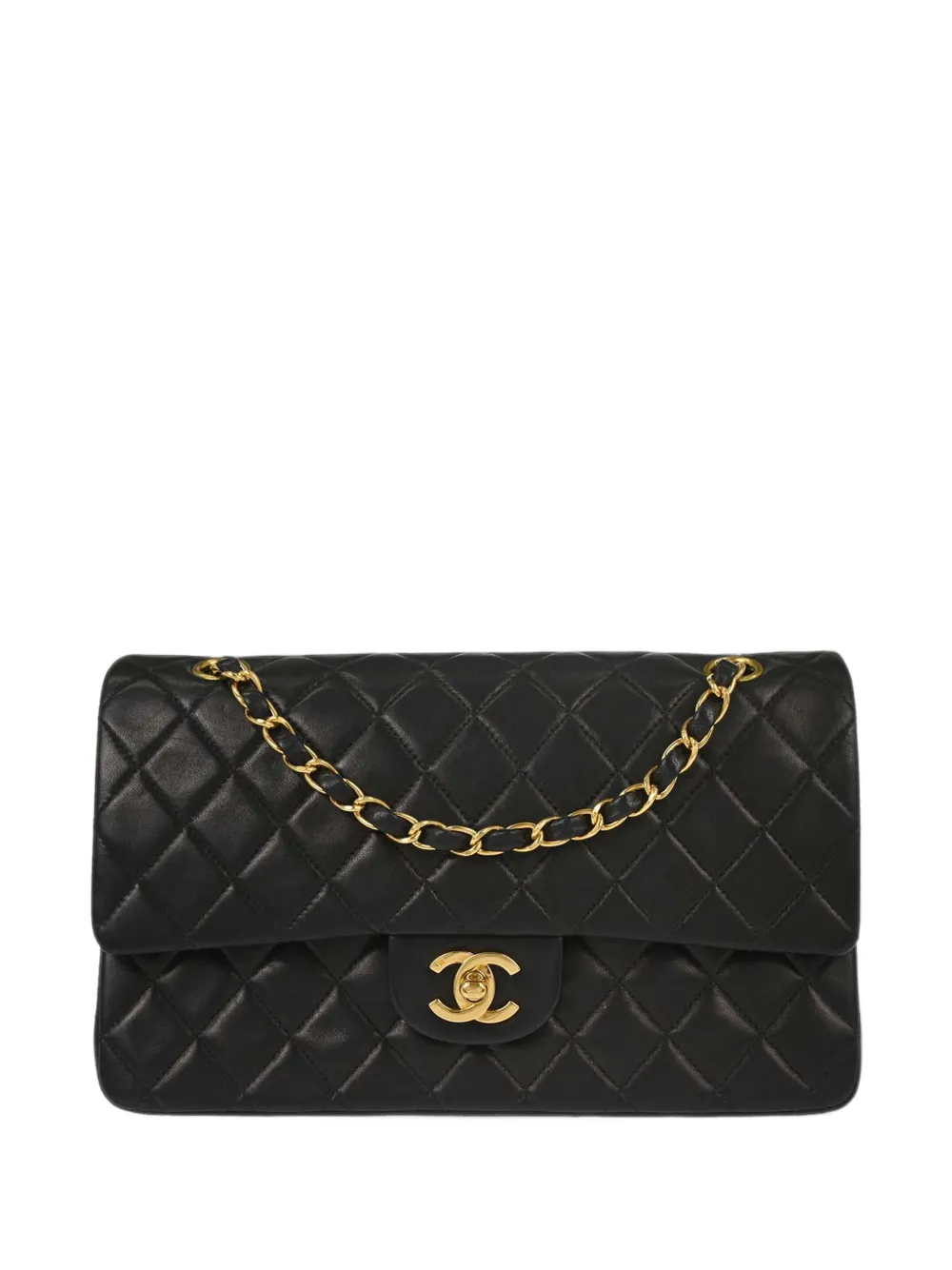 CHANEL Pre-Owned 2000-2002 medium Classic Double Flap shoulder bag - Nero