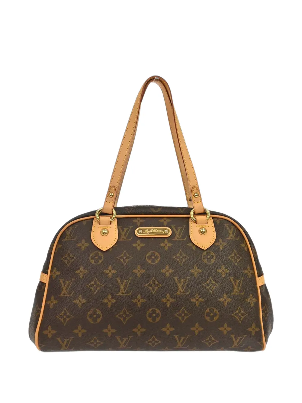 Louis Vuitton Pre-Owned 2008 PM Monogram Montorgueil tote bag - Marron Louis Vuitton Pre-Owned 2008 PM Monogram Montorgueil tote bag - Marron