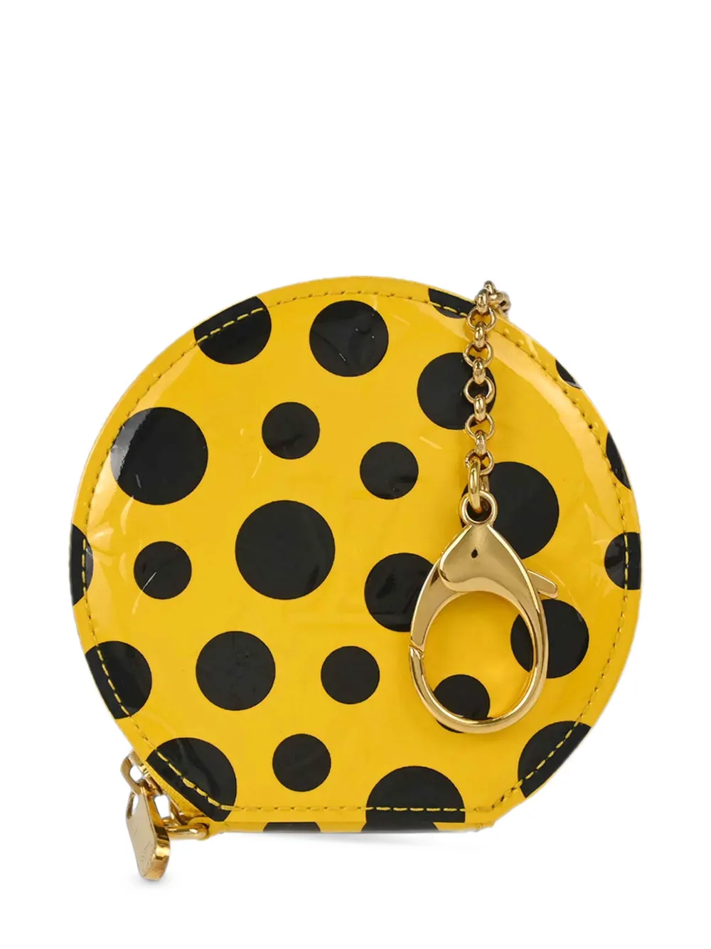 Louis Vuitton Pre-Owned 2012 Pumpkin Dot Porte Monnaie Chapeau leather wallet - Jaune