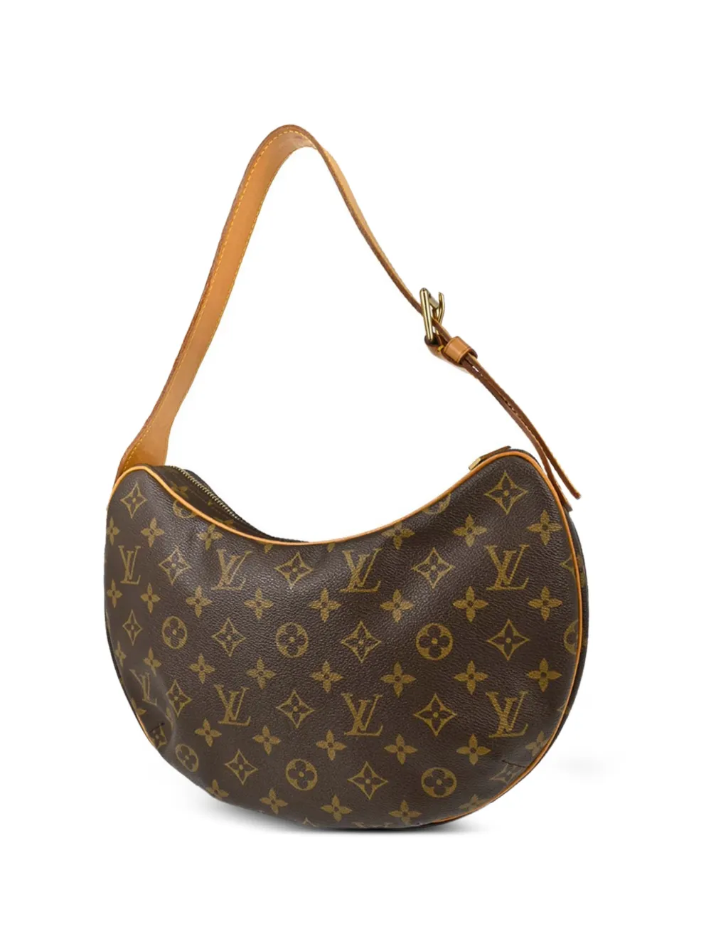 Louis Vuitton Pre-Owned MM Monogram Croissant shoulder bag - Marrone