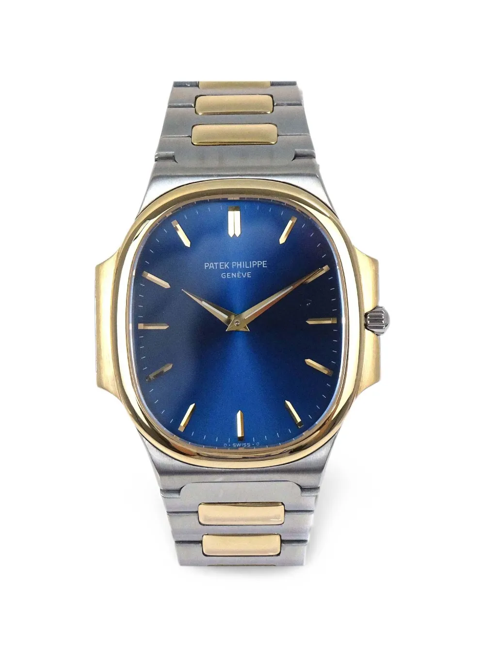 Patek Philippe Pre-Owned Nautilus Ellipse 35mm watch - Blu