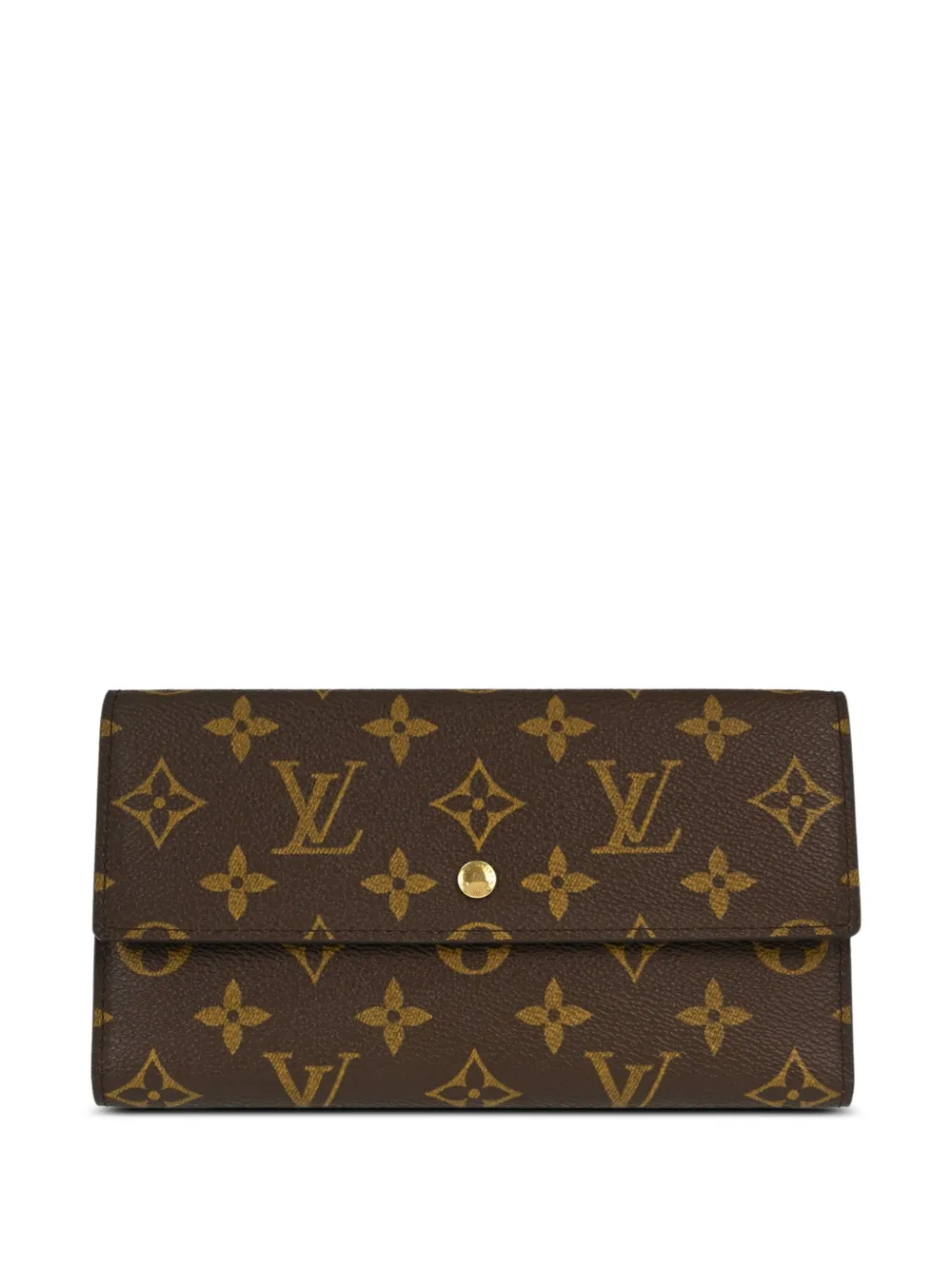 Louis Vuitton Pre-Owned Monogram Porte Tresor International wallet - Braun