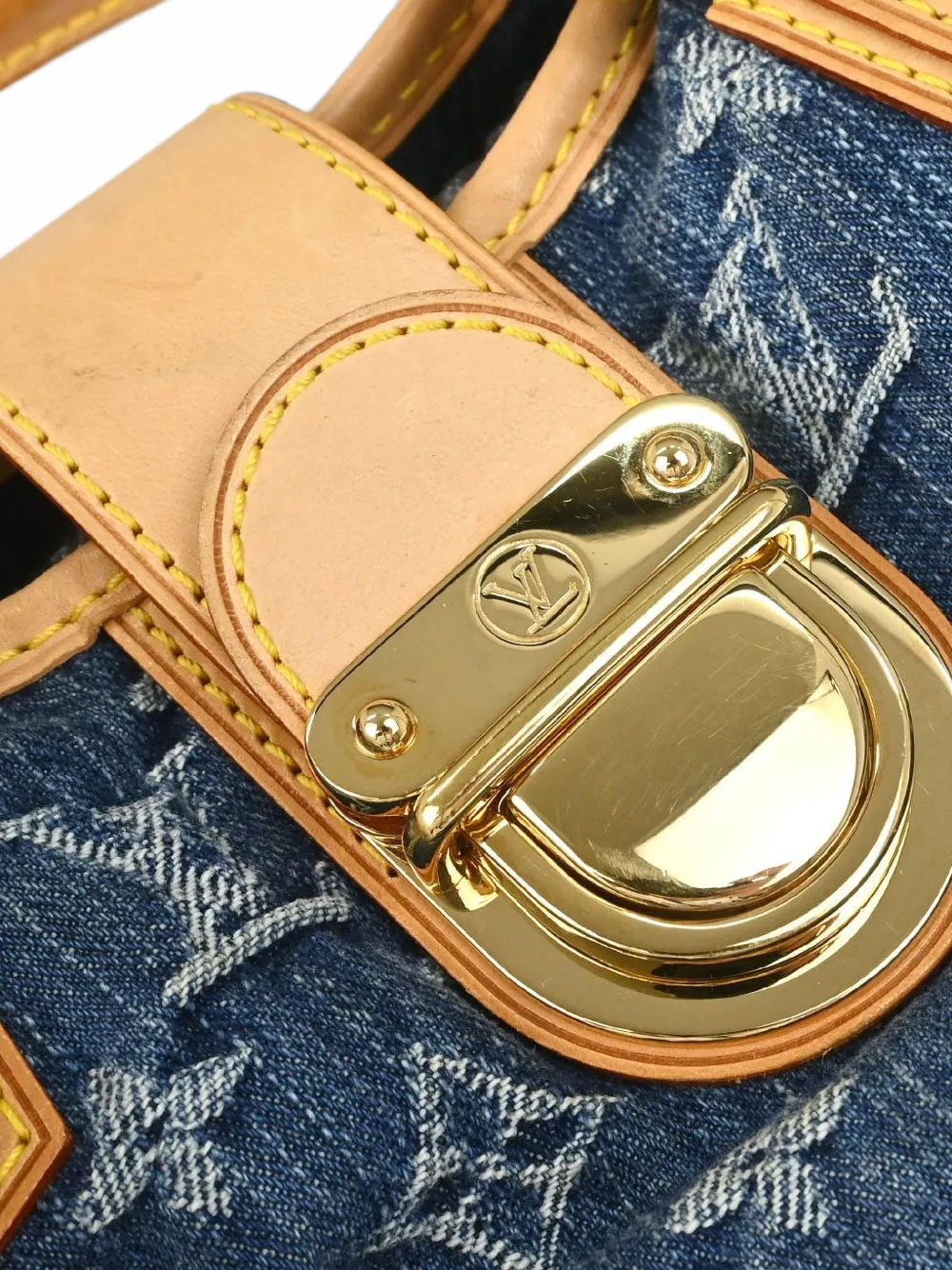 Louis Vuitton Pre-Owned 2005 pre-owned Pleaty handtas met monogram Blauw