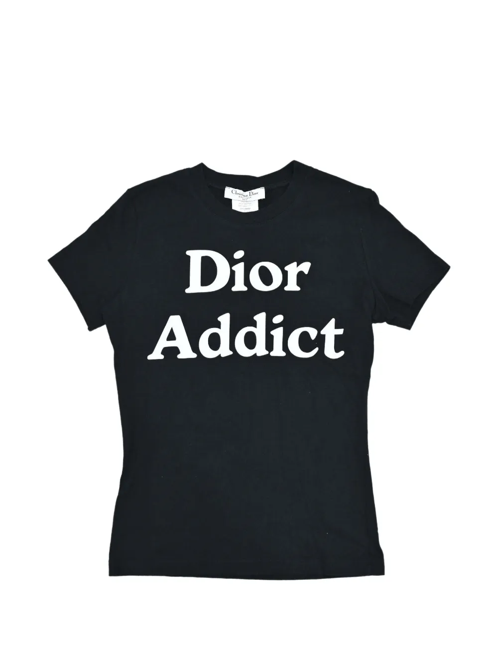 Christian Dior Pre-Owned 2002 Dior Addict crew-neck T-shirt - Noir