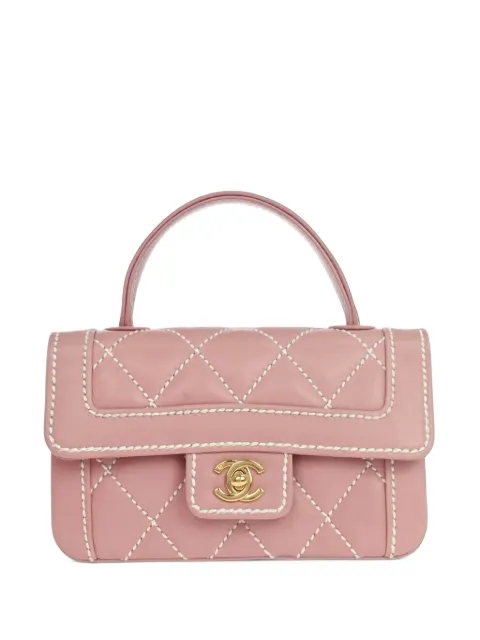 CHANEL Pre-Owned 2005-2006 Wild Stitch quilted tote bag