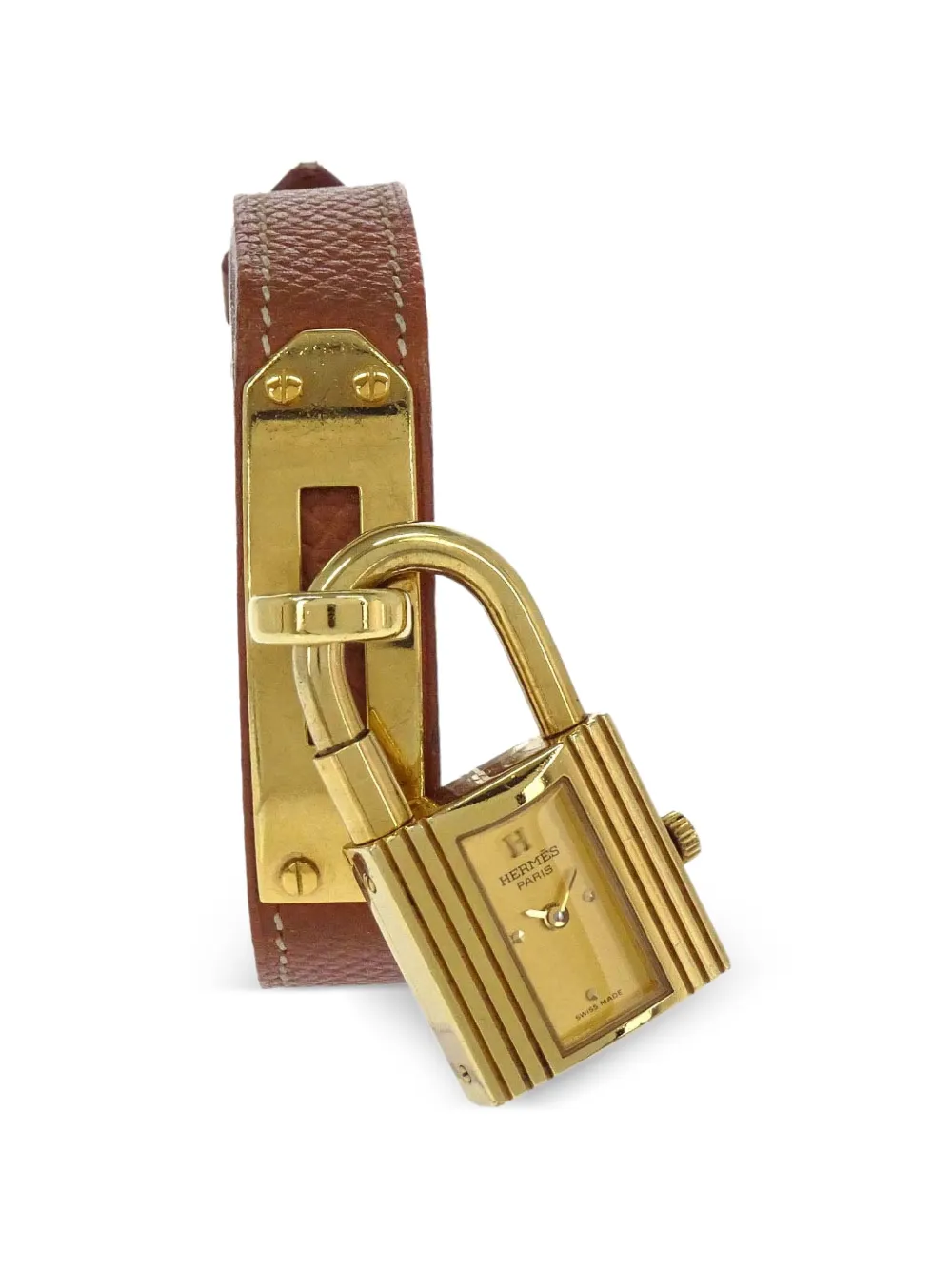 Hermès Pre-Owned Kelly 19mm watch - Gold
