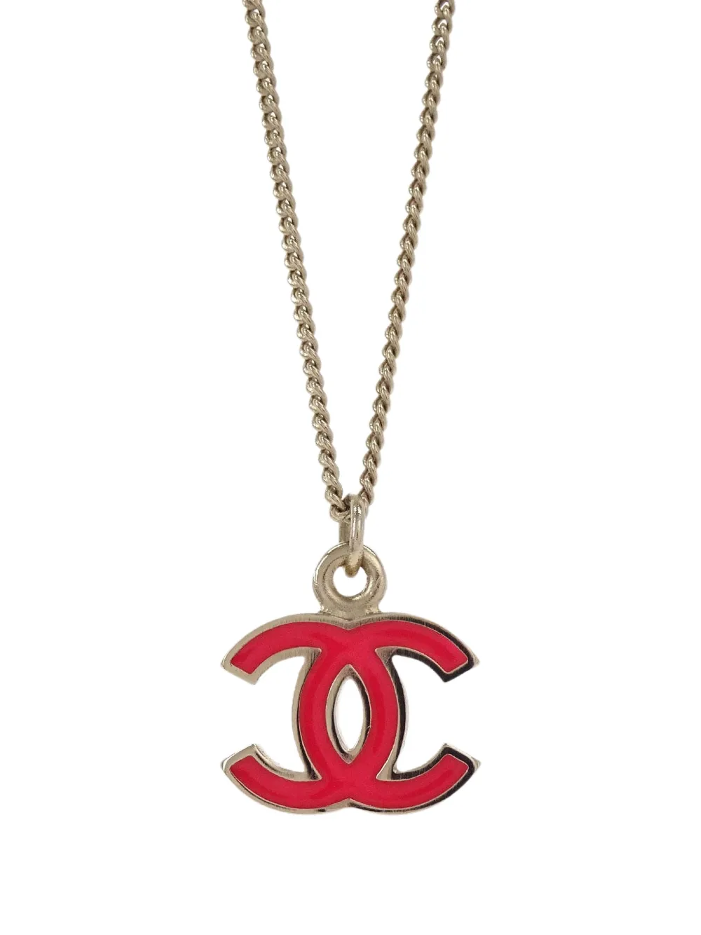 CHANEL Pre-Owned CC pendant necklace - Gold