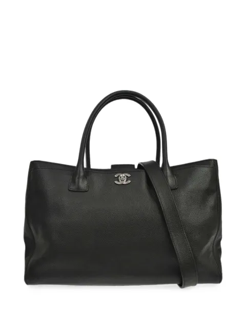 CHANEL Pre-Owned 2008-2009 Executive Cerf leather tote bag