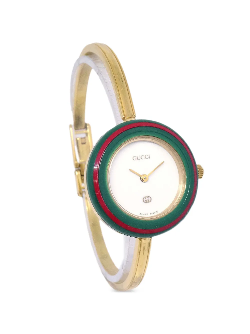 Gucci Pre-Owned Change Bezel 25mm watch - Bianco