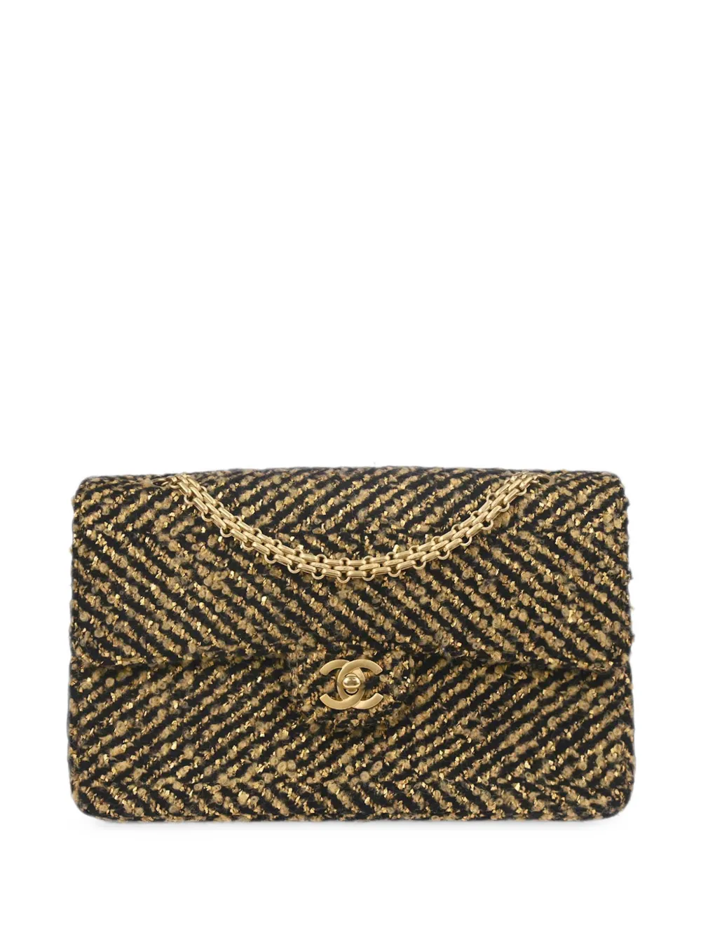 CHANEL Pre-Owned 2000-2002 single flap shoulder bag - Black