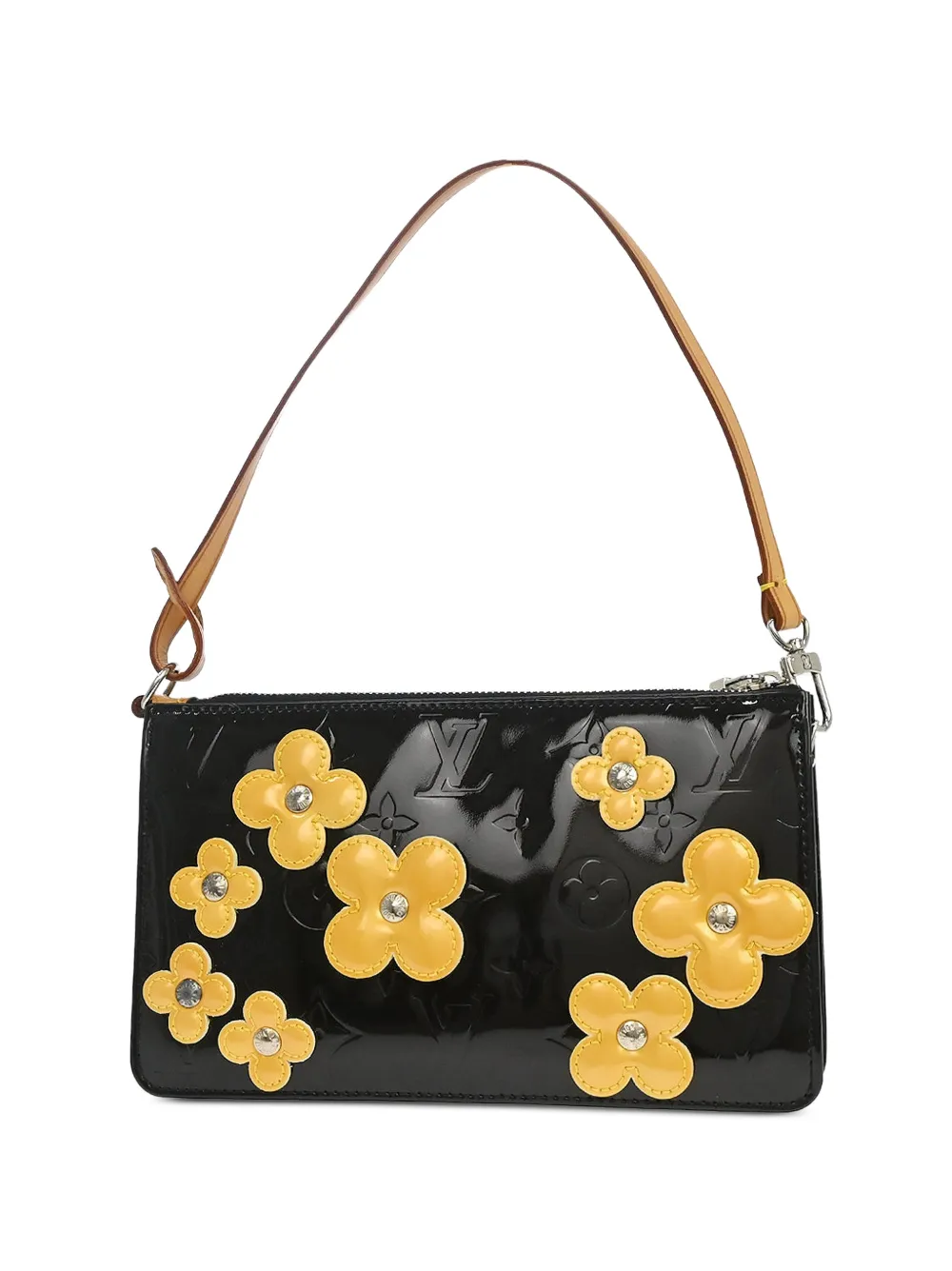 Louis Vuitton Pre-Owned Lexington Vernis Flower shoulder bag - Schwarz