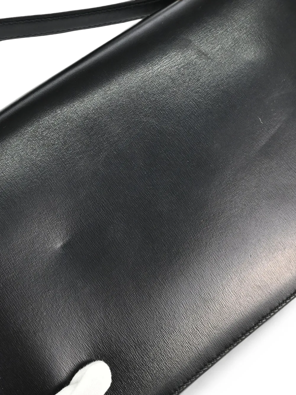 Hermès Pre-Owned Cadena lock shoulder bag Zwart